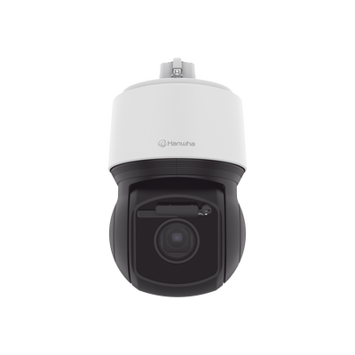 Cámara PTZ IP antivandálica 4K / 30x Zoom Óptico / IR 200m  / Exterior IP66 / NEMA4X / Auto tracking / H.265 & WiseStream / Wiper incluido