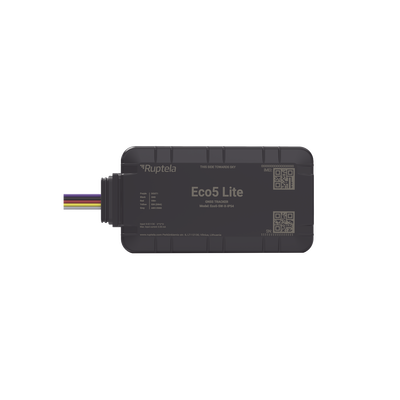 Rastreador Vehicular y Monitoreo de Flota / BLE 5.0 y GNSS / LTE CAT1 y LTE-M con Respaldo 2G / GNSS U-blox / MiKado IP54 / -20 °C a +40 °C / Acelerómetro de 3 Ejes / Suministro 9-32 V / Batería Interna