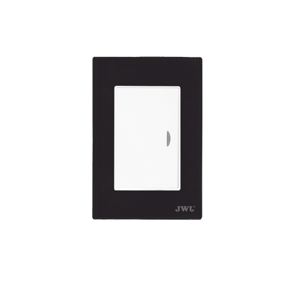 Apagador Escalera Sencillo de 10 A/ 127 V CA ~ 60 Hz / Placa Negra.