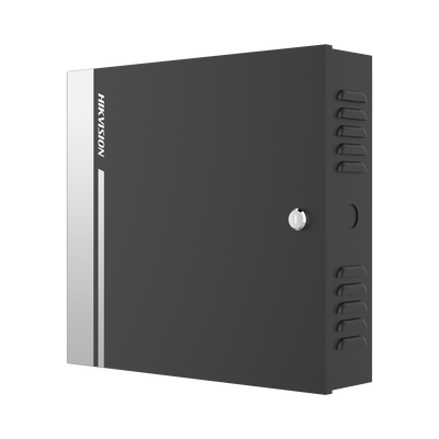 Controlador de Acceso para 4 Puertas y 8 Lectores RS485 o 4 Wiegand / Incluye Gabinete y Fuente de Alimentación 12Vcc/8A / Soporta Batería de Respaldo /  Wiegand y RS-485 / 10,000 Tarjetas