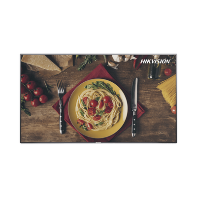 Pantalla LED 4K de 43" para Publicidad Digital / Programación de Horarios / Contenido Personalizado / Sistema Operativo Android / WiFi / Bocinas Integradas