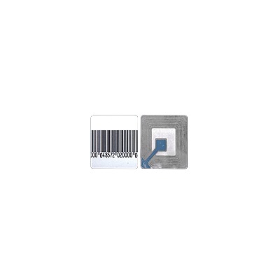 Paquete con 100 tags Etiqueta Adherible RF 40 x40 mm
