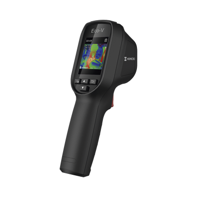 ECO-V - Cámara Termográfica Portátil / Resolución 96 x 96 Térmico / 640 × 480 Cámara Visual / Lente 1.35 mm / Pantalla LCD 2.4" / IP54  / Memoria interna 4 Gb