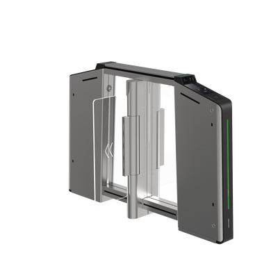  Torniquete Inteligente CENTRAL con Reconocimiento Facial Incluido / Para Ampliar Numero de Carriles con Torniquetes DS-K3B631TX Izquierdo y Derecho / Acero Inxoxidable SUS304 / Carril de 65 cms