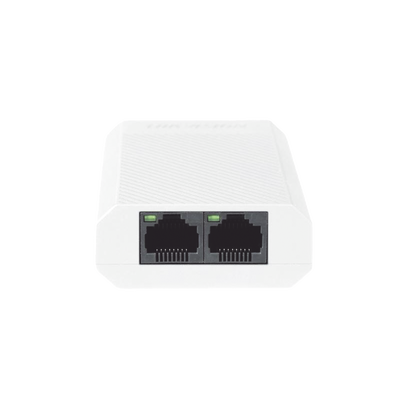 Extensor PoE+ (30 Watts Entrada) / 100 Mbps con 2 Salidas PoE+ (30 Watts Totales de Salida) / Uso Interior / Podemos Alimentar 2 Cámaras IP