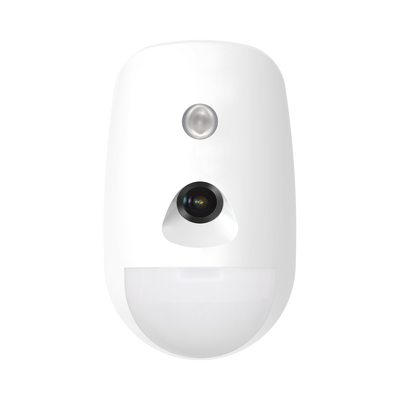 (AX PRO) CÁMARA Inalámbrica + PIR / 6 Años de Batería / Inmunidad a Mascotas / Rango de Detección de 12 mts / Angulo de 85.9° de Cobertura / Uso Interior 