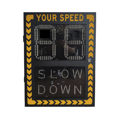 Radar Medidor de Velocidad de 2 Dígitos  / Puerto de Red/ Detección de Exceso de Velocidad / Rango de 2 a 99 km/h