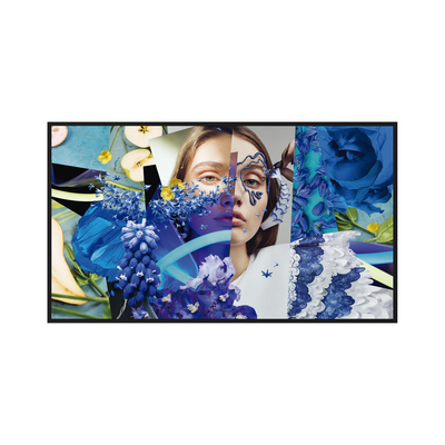 Pantalla LED de 55" para Publicidad Digital / SLIM / 500 Nits / Programación de Horarios / Contenido Personalizado / Sistema Operativo Android / 2 Entradas USB / WiFi