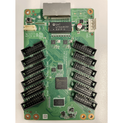 Caja con 100 Tarjetas Receptoras / 12 puertos /  Compatibles con Módulos Hikvision (serie DSD41Qxxx)