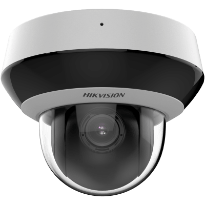 Mini Domo PTZ IP 6 Megapixel / 4X Zoom / Micrófono y Bocina Integrada / ACUSENSE / H.265+ / 20 mts IR EXIR / WDR / PoE / IK10 / IP66 / DarkFighter /  / Micro SD