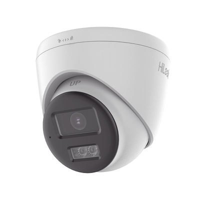 [Audio Bidireccional + Dual Light + ColorVu] Turret TURBOHD 2 Megapixel (1080p) / Lente 2.8 mm / 40 mts IR EXIR + 40 mts Luz Blanca / Micrófono y Bocina Integrado / Exterior IP67 / dWDR