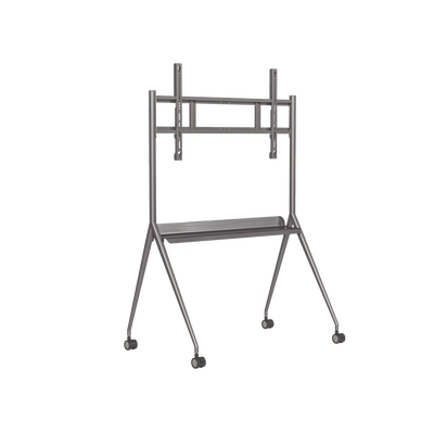Montaje de Piso Móvil para Pantallas de 55"  hasta 75" / Compatible con VESA / Incluye Soporte para la Pantalla