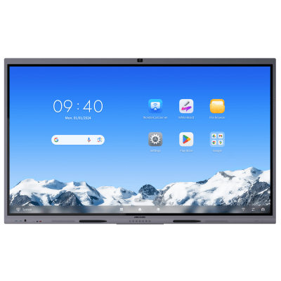 Pantalla Interactiva Touch de 86" Android 14 / Asistentes IA / Google Suite Preinstalado con Certificación EDLA / Cámara Web 8 MP / Resolución 4K / Bocinas Integradas / Entradas HDMI y VGA / Incluye 2 Lápices para Escribir