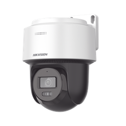 [FlexVu]  Domo PT IP 4 Megapixel / Lente 4 mm  / Dual Light (30 mts IR + 30 mts Luz Blanca)  / Autoseguimiento en Humanos / PoE / IP66 / Micrófono y Bocina Integrado (Audio de Dos Vías) / Micro SD / Incluye Montaje de Pared o Techo / 