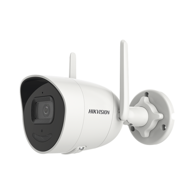 Bala IP 2 Megapixel / Lente 2.8 mm / 30 mts IR / Exterior IP66 / Wi-Fi / ACUSENSE Lite / WDR 80 dB / H.265+ / Micrófono y Bocina Interconstruido / Micro SD / Se Conecta Directo a la App de Hik-Connect 