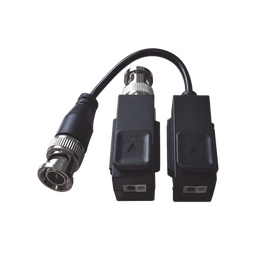 Kit de Transceptor (Balluns) TURBOHD con Boton Push / Hasta 8 MP (4K) / 100% Cobre / Soporta HD-TVI / AHD / CVI / CVBS / Audio por Coaxitron / Datos para Menu de Configurar de Cámaras 