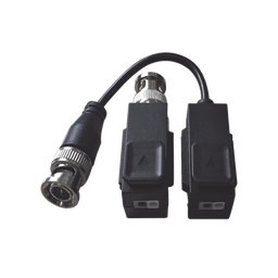 Kit de Transceptor (Balluns) TURBOHD con Boton Push / Hasta 8 MP (4K) / 100% Cobre / Soporta HD-TVI / AHD / CVI / CVBS / Audio por Coaxitron / Datos para Menu de Configurar de Cámaras 