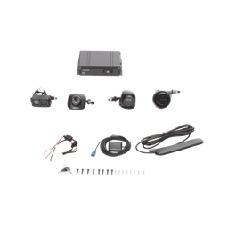 Kit DVR Móvil 1080P / Incluye 4 Cámaras TURBOHD 1080P / Modulo 4G y GPS / Soporta Memoria SD / Visualización por Hik-Connect Teams