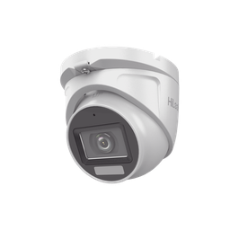 [Dual Light + ColorVu] Turret TURBOHD 3K megapixel / 30 mts IR + 20 mts luz blanca/ Lente 2.8 (105° de Visión) / Exterior IP66 / Audio por Coaxitron / TVI-AHD-CVI-CVBS / Metal  / Smart-Hybrid light
