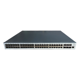 Switch Gigabit / Administrable Capa 3 / 24 puertos 10/100/1000 Mbps + 24 puertos SFP / 6 puertos SFP+ 10 G de Uplink.