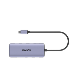 Hub (Adaptador) USB - C / 11 en 1 / 1 Salida HDMI (4K) / 2 Salida USB 2.0 / 2 Salidas USB 3.0 / 1 Salida VGA / 1 Salida SD (Memoria SD) / 1 Salida TF (Micro SD) / 1 Salida de Audio (8 - 48 KHz) / 1 Salida RJ45 / 1 Entrada USB - C (Carga Rapida)