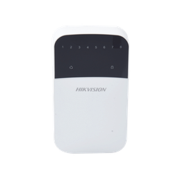 Teclado de LEDs / Cableado / 8 Zonas / Compatible con Panel Hibrido Hikvision DS-PHA64-W4P y DS-PHA64-W4P2