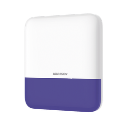 (AX PRO) Sirena Inalámbrica con Estrobo Azul para Exterior IP65 / 110 dB