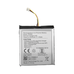 Batería de Respaldo para Panel de Alarma Hikvision / 4520 mAh / Compatible con Paneles AX PRO - AX HUB - Hibrido Versión 1 (DS-PHA64-W4P) y Repetidor AX PRO  DS-PR1-WB 