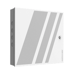 Controlador de Acceso 4 Puertas Administrable en la Nube con Hik-Connect Teams / Interfaz Web / 8 Lectores de Huella o Tarjeta / 100,000 Tarjetas / 10,000 Huellas / Incluye Gabinete y Fuente de Alimentación 12Vcd 8 A / Soporta Batería de Res