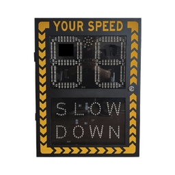 Radar Medidor de Velocidad de 2 Dígitos  / Puerto de Red/ Detección de Exceso de Velocidad / Rango de 2 a 99 km/h