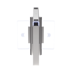 Torniquete Swing Central PREMIUM para Ampliar Carriles / Iluminación LED / Carril de 90 cms / Requiere Torniquetes Izquierdo y Derecho