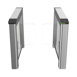 Kit de Torniquetes Swing IZQUIERDO y DERECHO / Bidireccional / Preparación para Instalar Terminal Facial con Montaje DS-KAB6ZU1 (No incluidos) / 3,000,000 MCBF / 4 Pares de IR / Carril de 90 cms