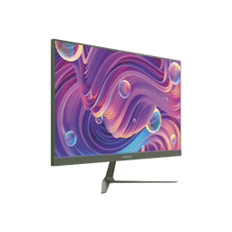 Monitor LED Full HD (1080p) de 23.8" / Ideal para CCTV, Oficina y Hogar / Entrada HDMI-VGA / Montaje VESA ( 75 X 75) / Uso 16/7 / Backlight E-LED / Ultra Delgado