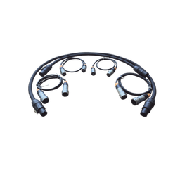 Kit de Cables de Interconexión para Paneles LED de Exterior / Datos y Corriente / Compatible con Familia CD-1AAB y CD-2APA